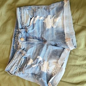 AE denim midi shorts 10